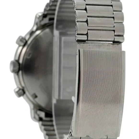Bucherer 40mm Men's Automatic 7750 Chronograph Day-Date SS Watch
